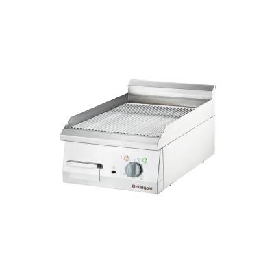 Płyta grillowa elektryczna, chromowana, ryflowana, P 4 kW, U 400 V - 9736200 - Stalgast