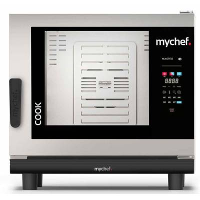 Piec konwekcyjno-parowy gazowy | automatyczny system myjący | 6xGN1/1 | 13 kW | 230 V | Mychef COOK MASTER 061G - Resto Quality