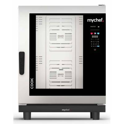 Piec konwekcyjno-parowy elektryczny | automatyczny system myjący | 10xGN1/1 | 18,6 kW | 400 V | Mychef COOK MASTER 101E - Resto