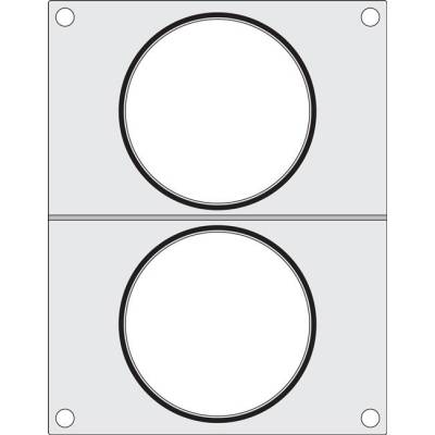 Matryca do zgrzewarki Hendi na dwa pojemniki do zupy  fi 115 mm Wariant podstawowy - 805633 - Hendi