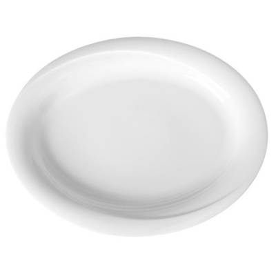 Półmisek owalny Porcelana Exclusiv 340x270 mm [1 szt.] - 794197 - Hendi