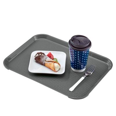 Taca z polipropylenu Fast Food szara 355x457 mm, Cambro - 1418FF107 - Fine Dine