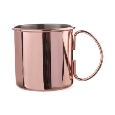 Kubek Moscow Mule do drinków, miedź, (H)89mm 500ml, Bar Up - 593356 - Fine Dine